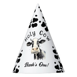 Holy Cow 1st Birthday  Party Hat