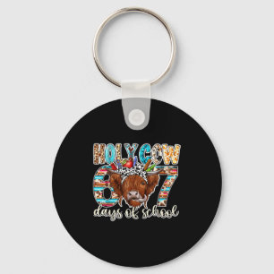 Holy Cow 67 Days Of School Teacher Six Seven Meme Key Ring