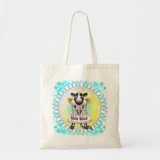 Holy Cow  Angel    Tote Bag (Front)