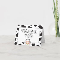 Holy Cow Birthday Cow Print Typography