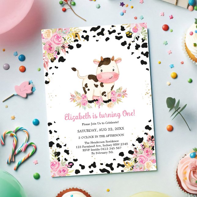 Holy Cow Birthday Invitation (Creator Uploaded)