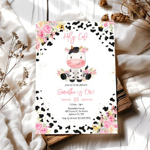 Holy Cow Birthday Invitation