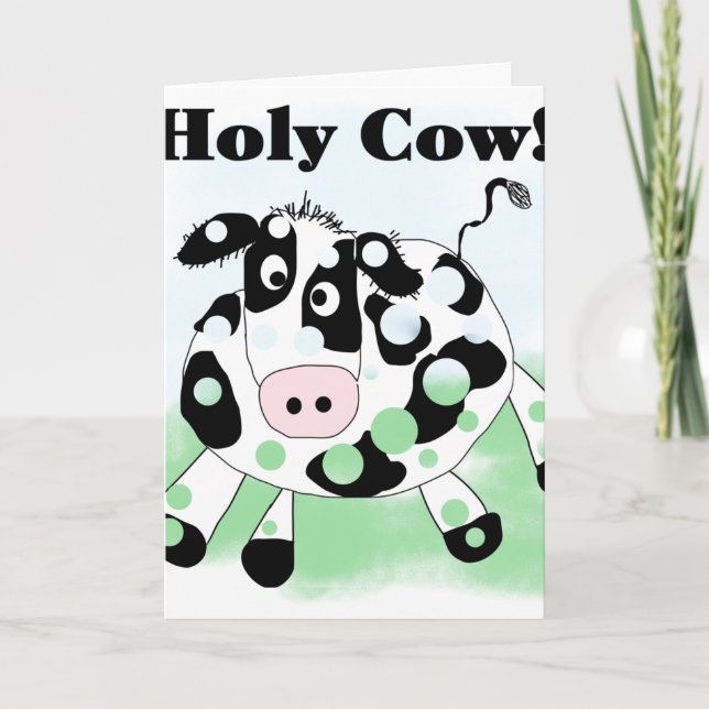 Holy Cow Card (Front)