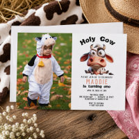 Holy Cow Caricatures I’m One Cowgirl 1st Birthday