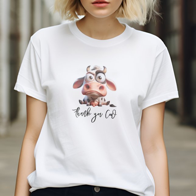 Holy Cow Caricatures I’m One Cowgirl 1st Birthday  T-Shirt (Creator Uploaded)