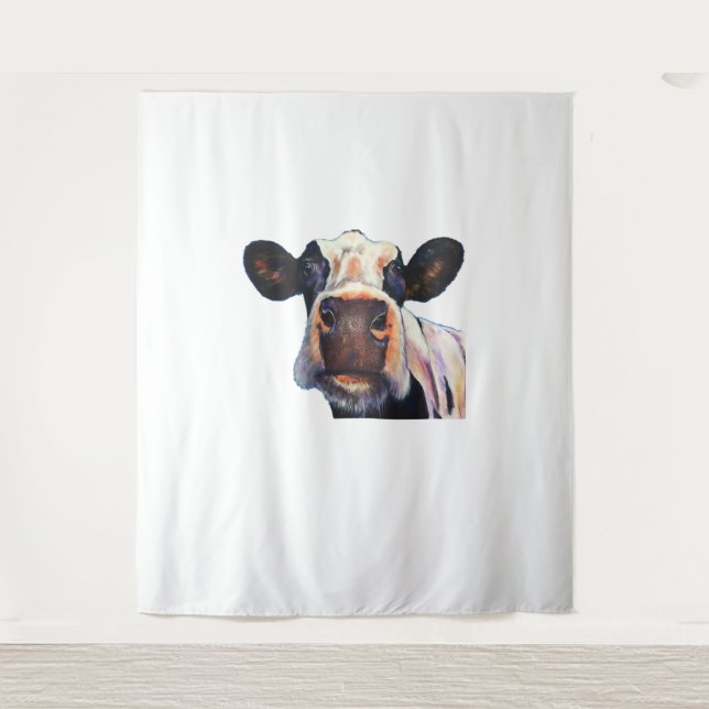 Holy Cow Classic T-Shirt Tapestry (Front)