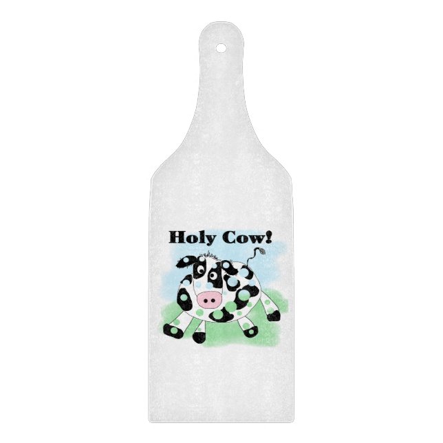 Holy Cow Cutting Board (Front)