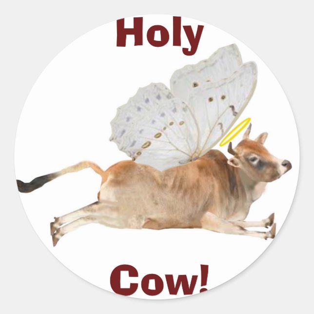 Holy Cow Envelope Seals (Front)