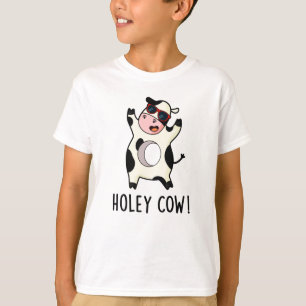 Holy Cow Funny Animal Pun T-Shirt
