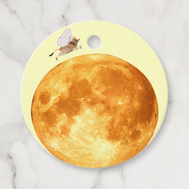 Holy Cow Gift Favour Tags (Front)