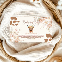Holy Cow Greenery Highland Cow Books for Baby