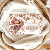 Holy Cow Highland Cow Books for Baby