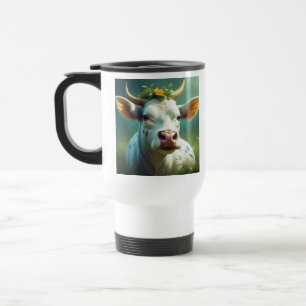 Holy Cow, I Need Some Coffee Funny Travel Mug