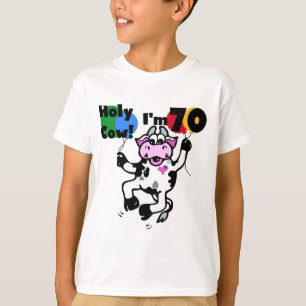 Holy Cow I'm 70 Tshirts and Gifts