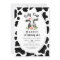 Holy Cow I'm One Cow Girl 1st Birthday  Invitation
