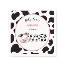 Holy Cow I'm One Girl 1st Birthday Party