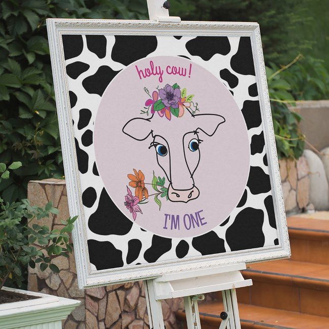 Holy Cow I'm One  Poster (Creator Uploaded)