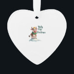 Holy Cow Its Christmas I Xmas Cow T-Shirt (3) Ornament<br><div class="desc">Holy Cow Its Christmas I Xmas Cow T-Shirt (3)</div>