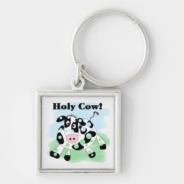 Holy Cow Key Ring (Front)