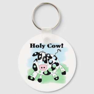 Holy Cow Key Ring