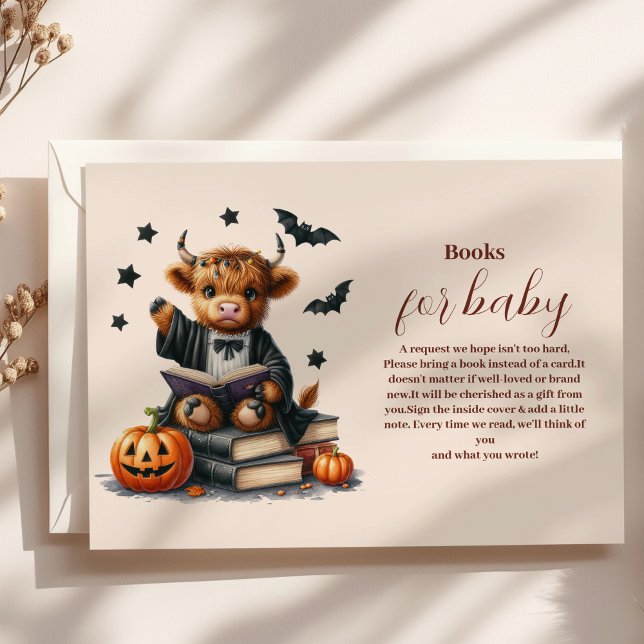 Holy Cow Little Boo Halloween Books for Baby Enclosure Card (Creator Uploaded)