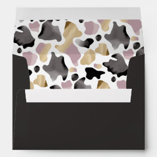 Holy Cow Pattern Print Liner Birthday Envelope