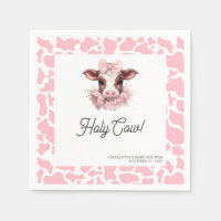 Holy Cow Pink Boho Baby Shower