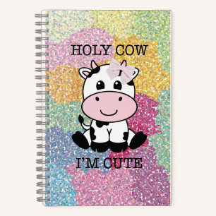 Holy Cow Spiral Notebook