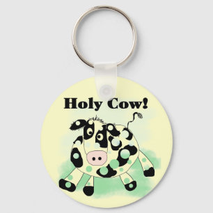 Holy Cow Tshirts and Gifts Key Ring