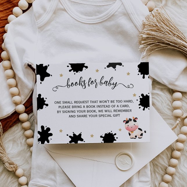 Holy cow watercolor books for baby enclosure card (Creator Uploaded)