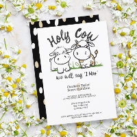 Holy Cow We Will Say I Moo Wedding 
