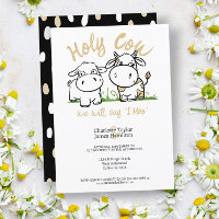 Holy Cow We Will Say I Moo Wedding