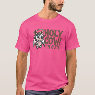 Holy Cow Whisperer Cute Animal For Men Women 5 T-Shirt