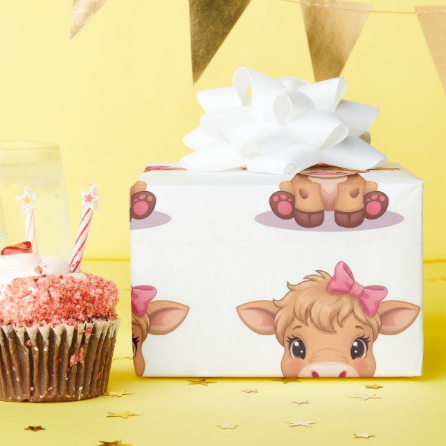 Holy Cow Wrapping Paper (Birthday Party)