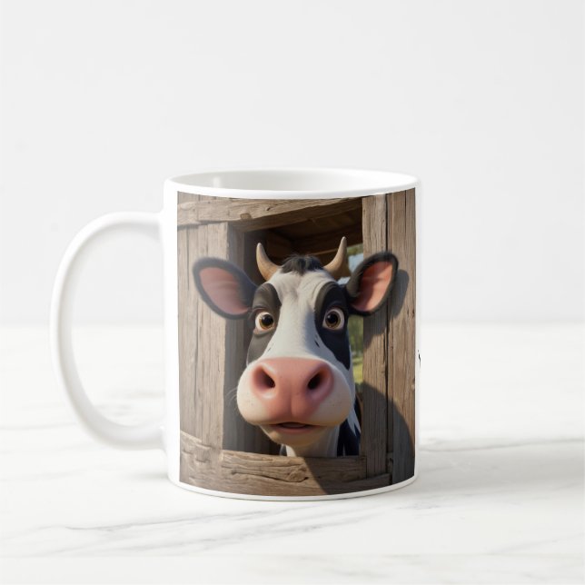 Holy Cow You’re 50! Coffee Mug (Left)