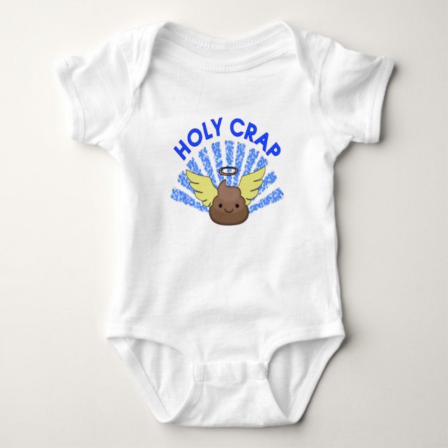 Holy Crap Baby Bodysuit (Front)