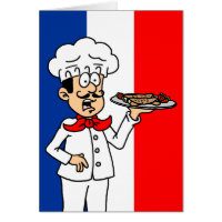 Holy Crepe French Flag 60th Birthday Card