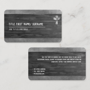 Holy Cross Christian Faith Deacon Pastor Clergy   Business Card