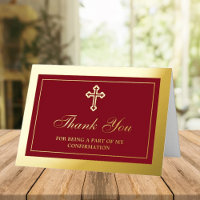 Holy Cross Communion Or Confirmation Thank You