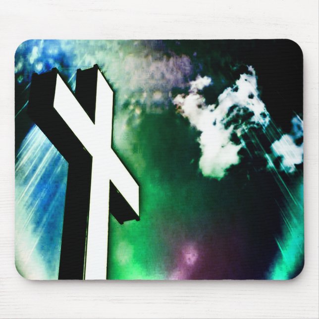 Holy Cross Devine Colour Mouse Pad (Front)