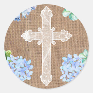 Holy Cross stickers for Confirmation or Communion