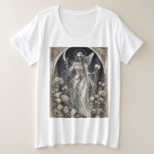 Holy Death Santa Muerte Plus Size T-Shirt