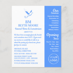 Holy Dove, Funeral Home, Directors Flyer