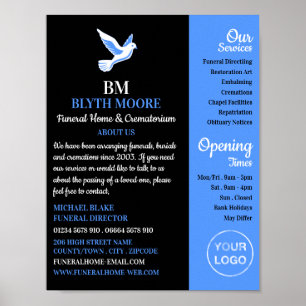 Holy Dove, Funeral Home, Directors Poster