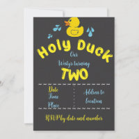 Holy Duck im 2 Invitation