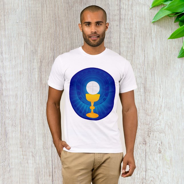 Holy Eucharist Mens T-Shirt (Creator Uploaded)
