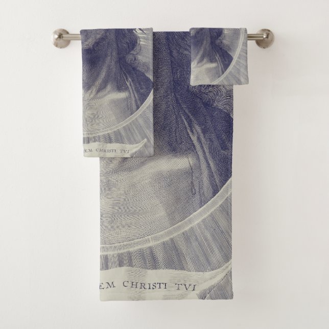 Holy Face of Jesus Bath Towel Set (Insitu)