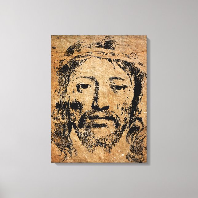 Holy Face of Jesus Canvas Print (Front)