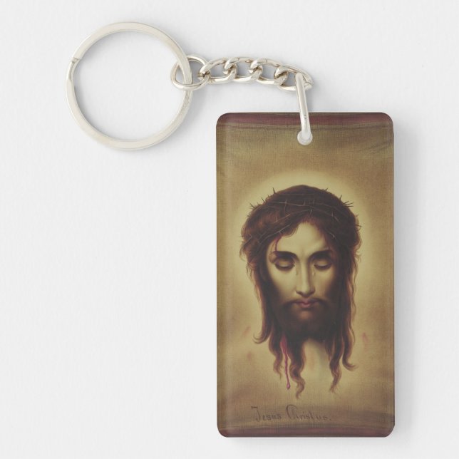 Holy Face of Jesus Christ Key Ring (Front)
