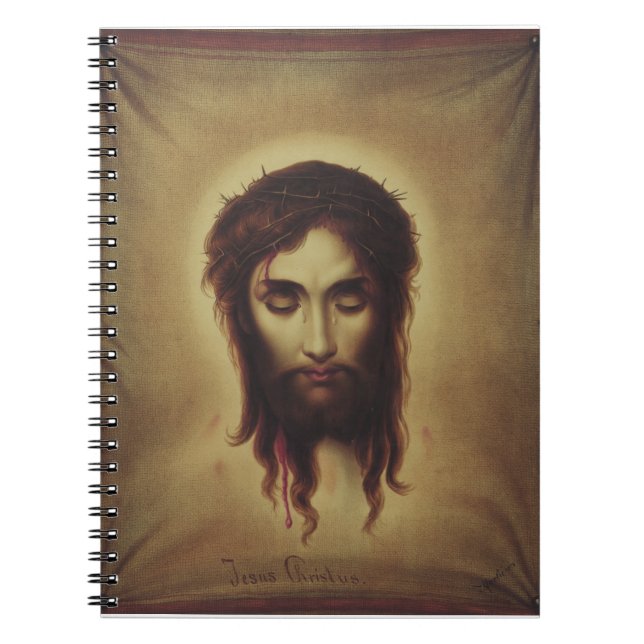 Holy Face of Jesus Christ Notebook (Front)